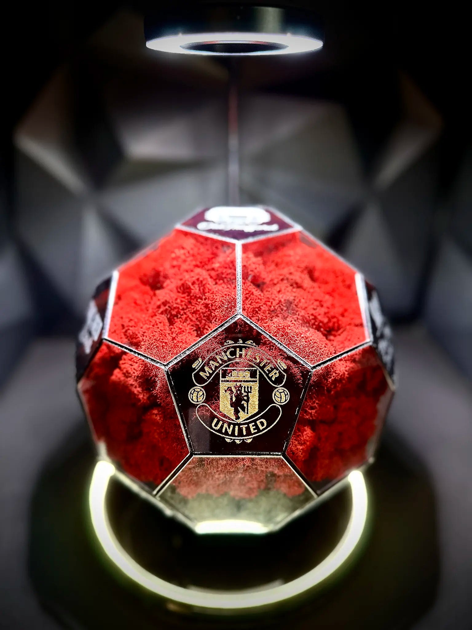 Manchester United F.C. ball (red/black)
