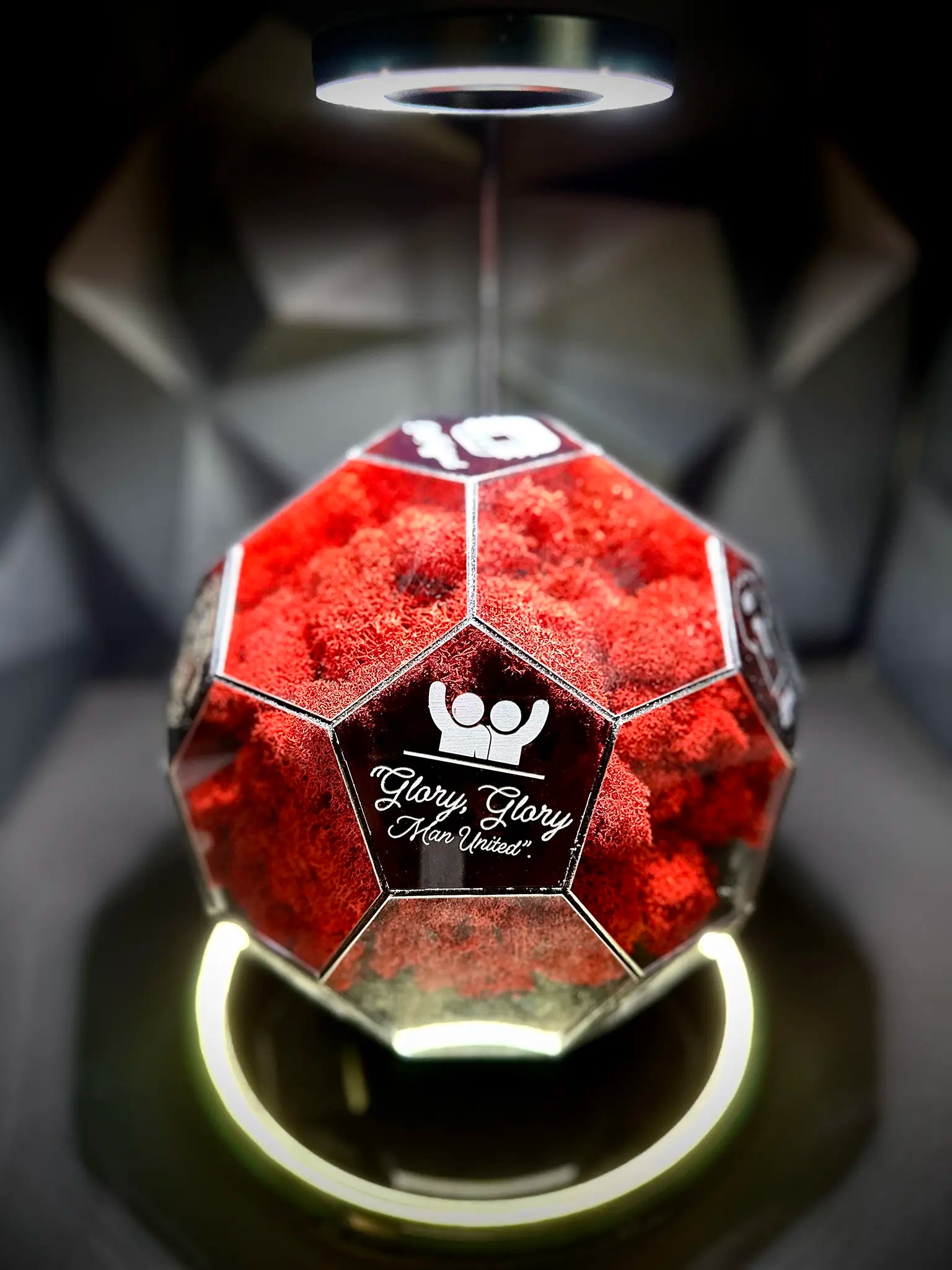 Manchester United F.C. ball (red/black)