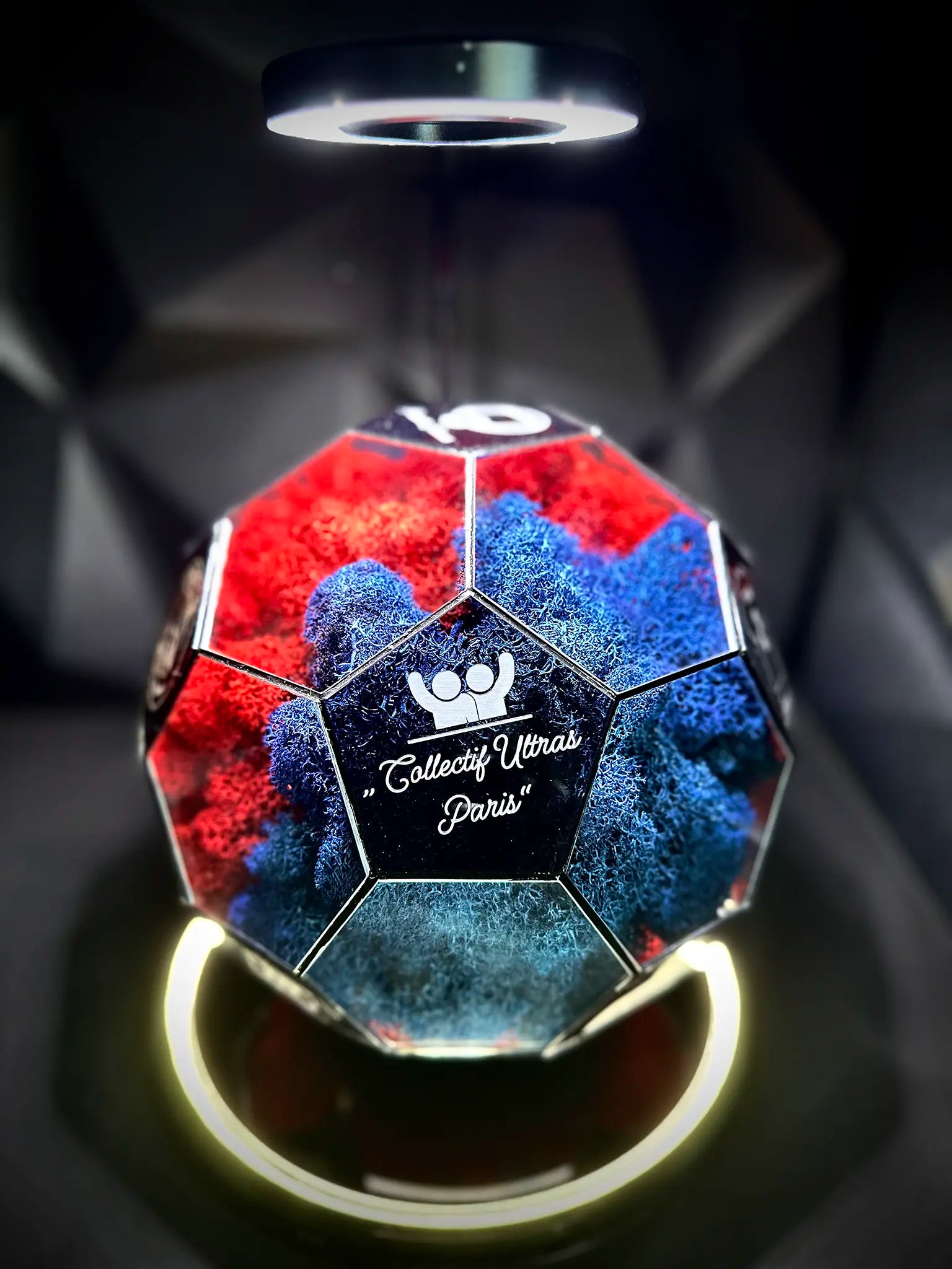 Paris Saint-Germain F.C. ball (red/blue)