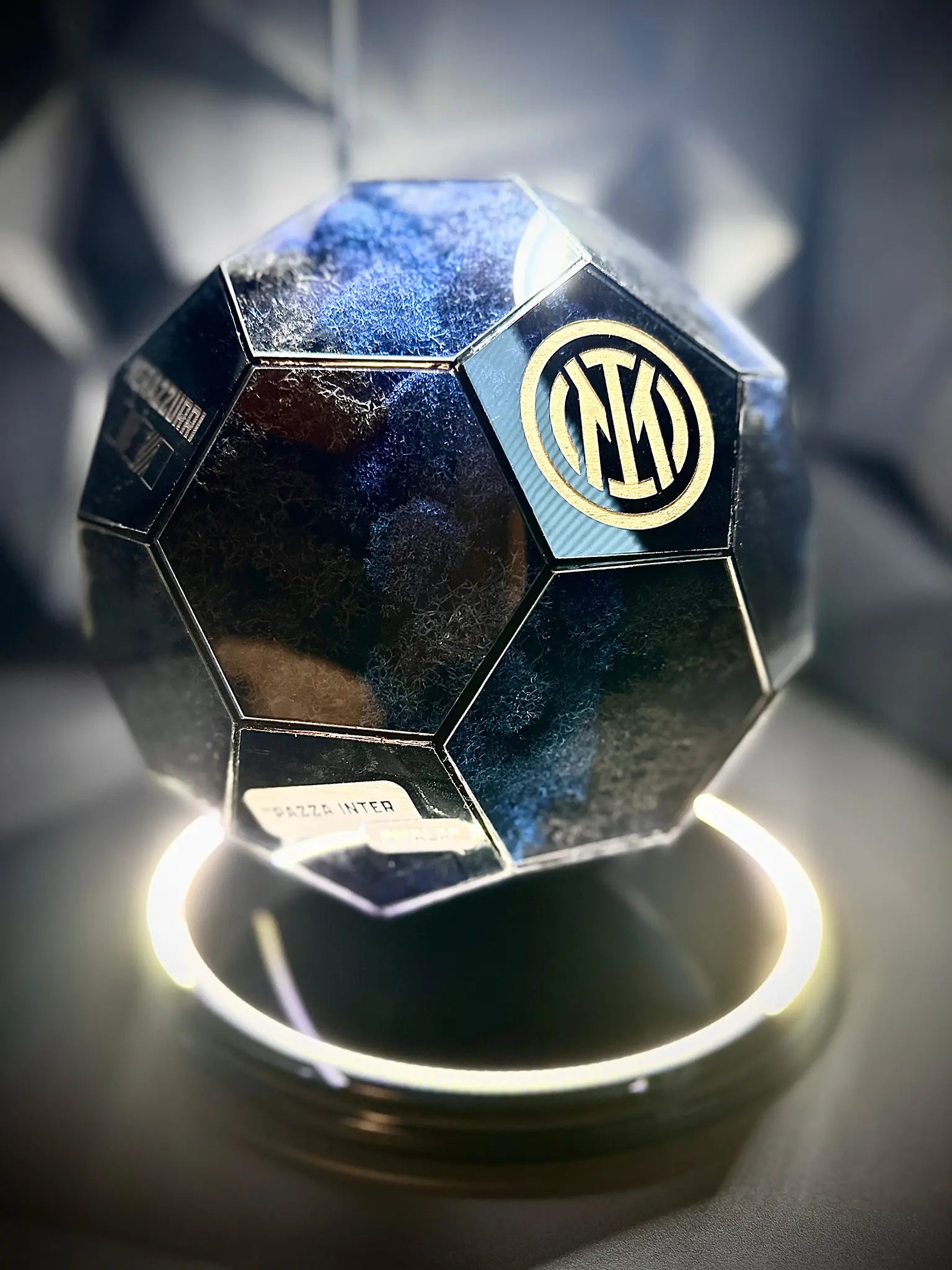 Inter Milan ball (black/blue)