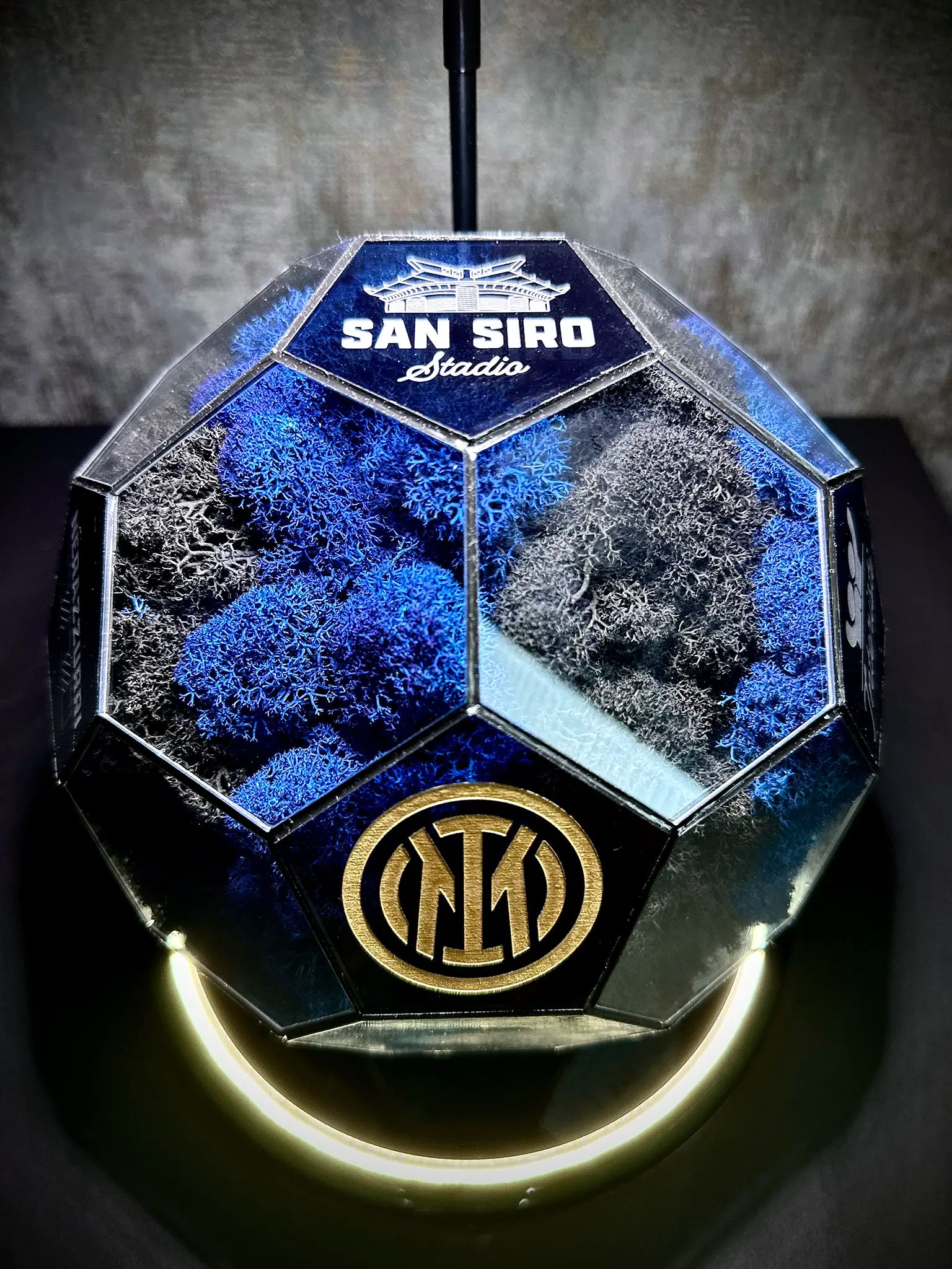 Inter Milan ball (black/blue)