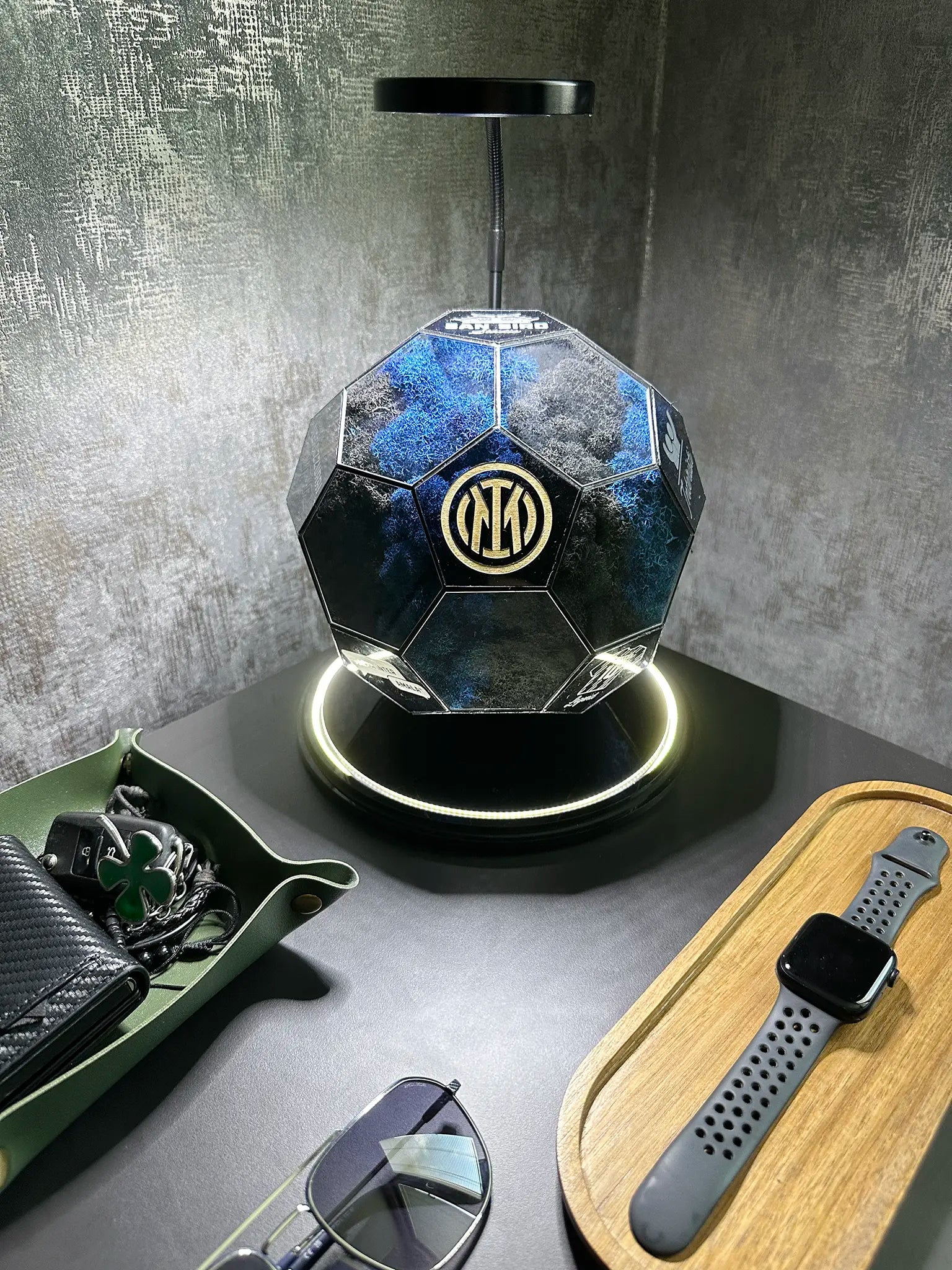 Inter Milan ball (black/blue)