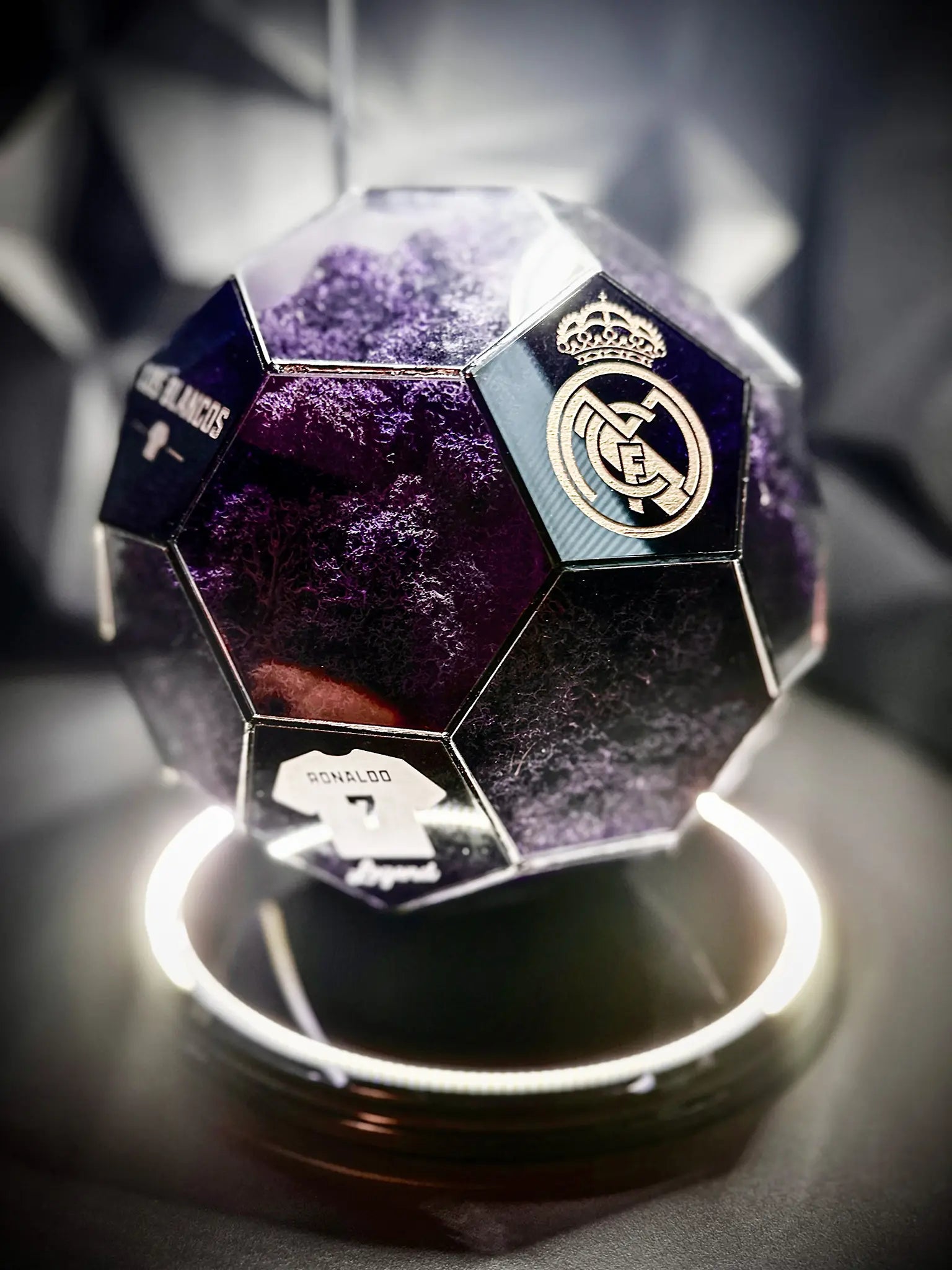 Real Madrid ball (violet)