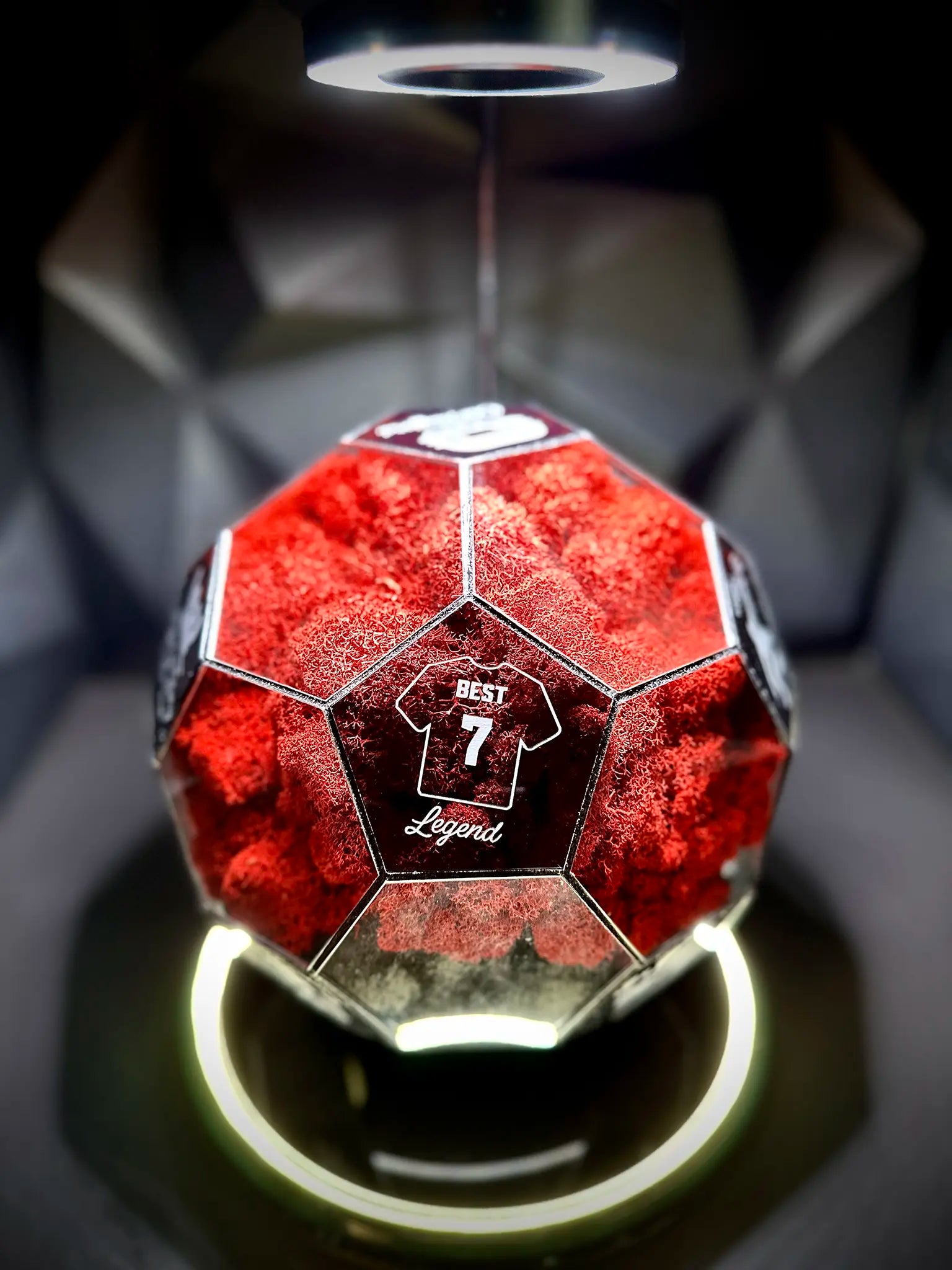 Manchester United F.C. ball (red/black)