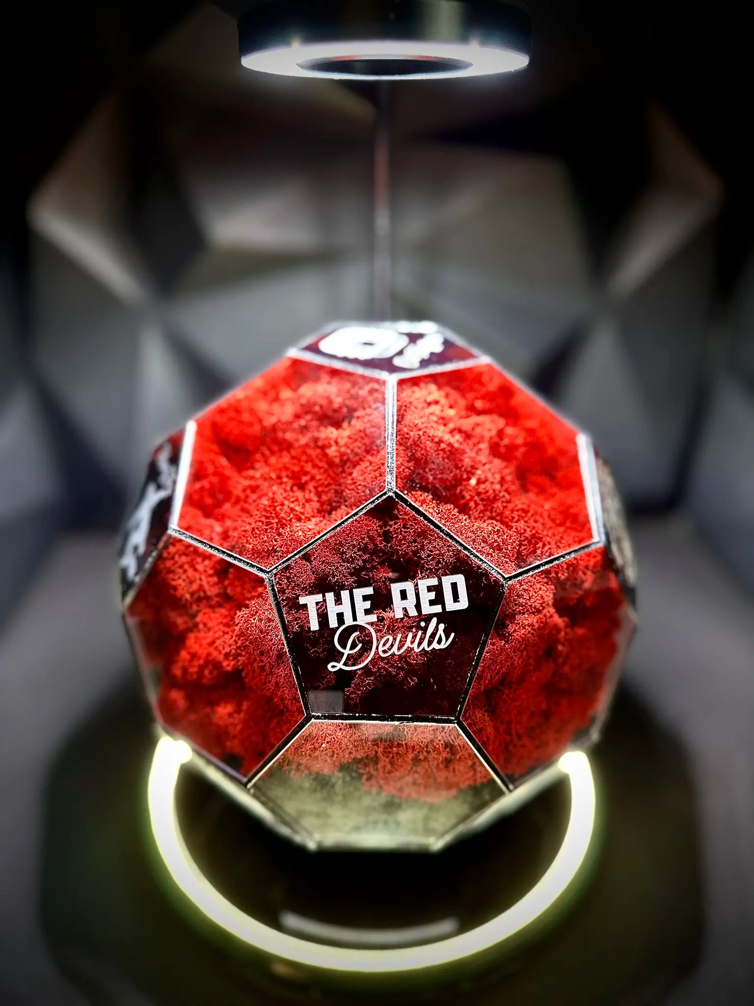 Manchester United F.C. ball (red/black)