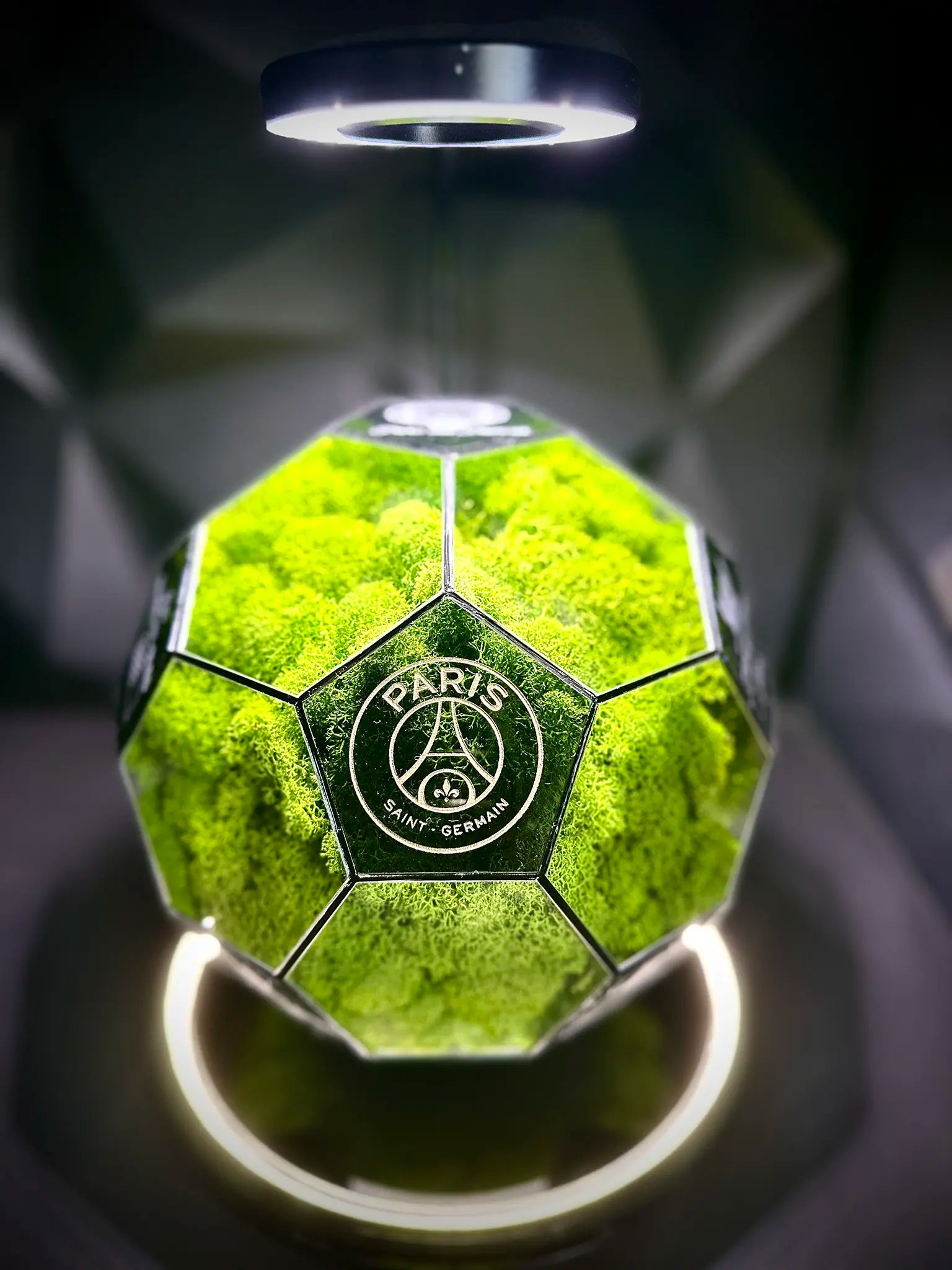 Paris Saint-Germain F.C. ball (grass green)