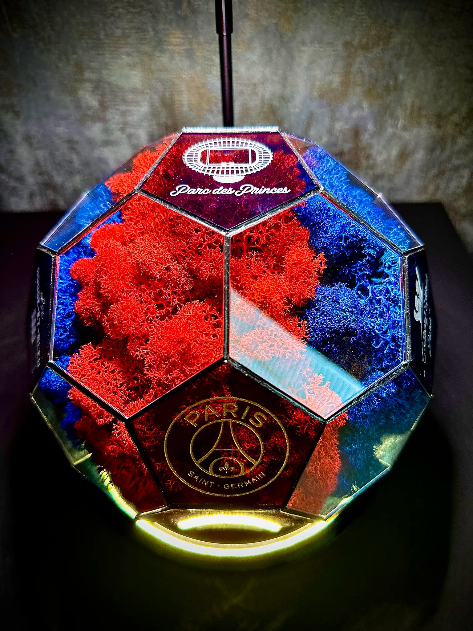 Paris Saint-Germain F.C. ball (red/blue)