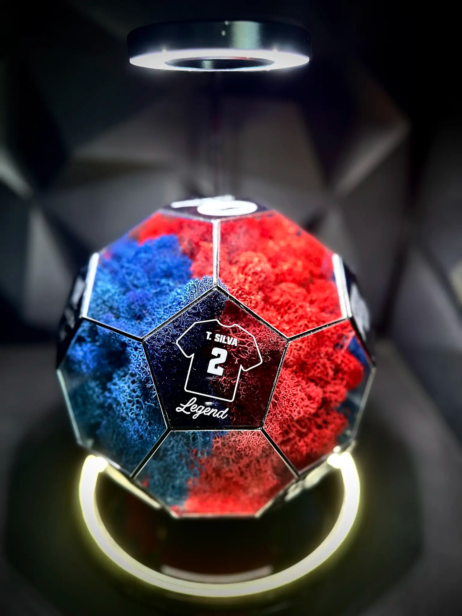 Paris Saint-Germain F.C. ball (red/blue)