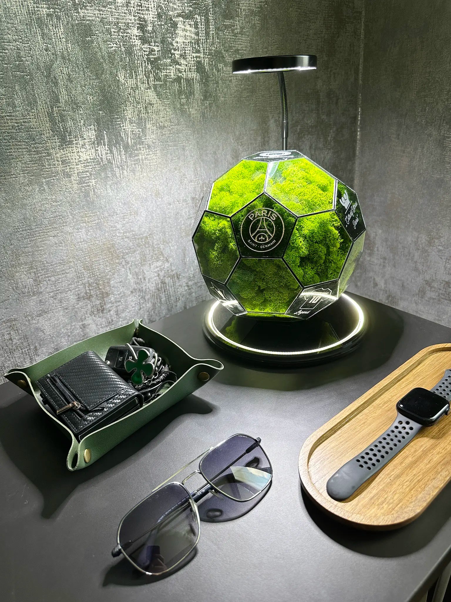 Paris Saint-Germain F.C. ball (grass green)